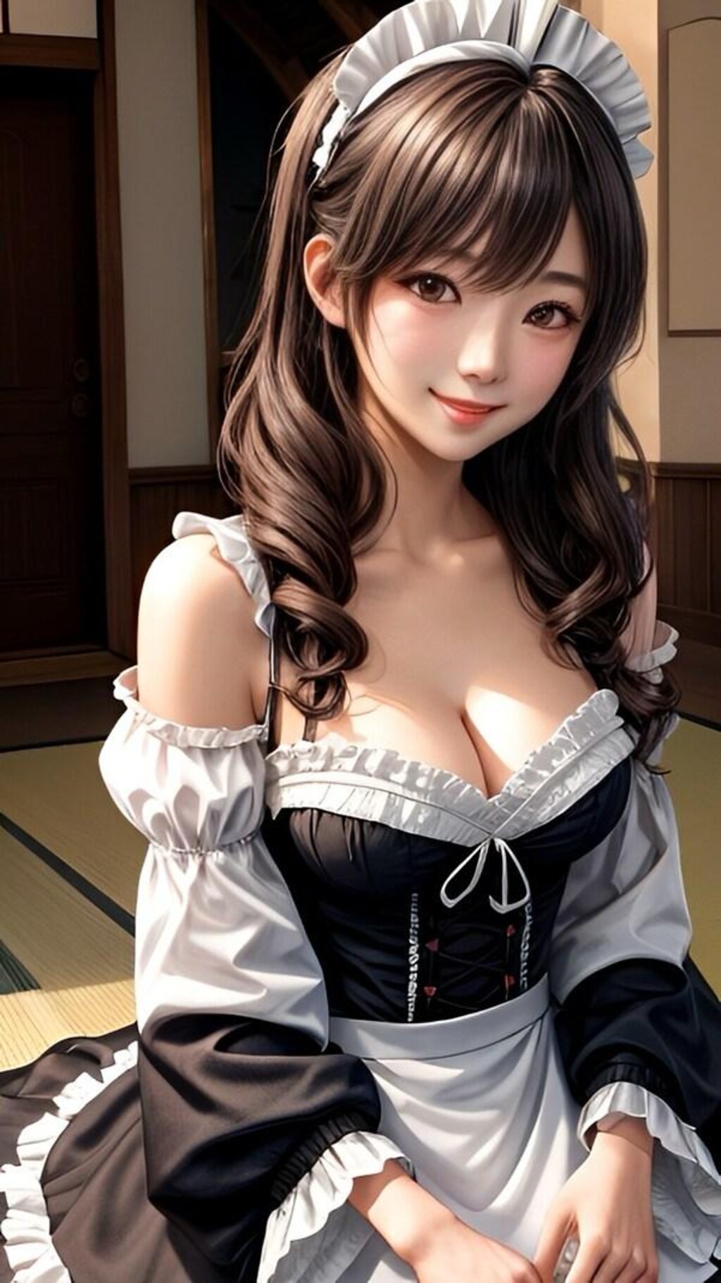 セクシーなメイドさん