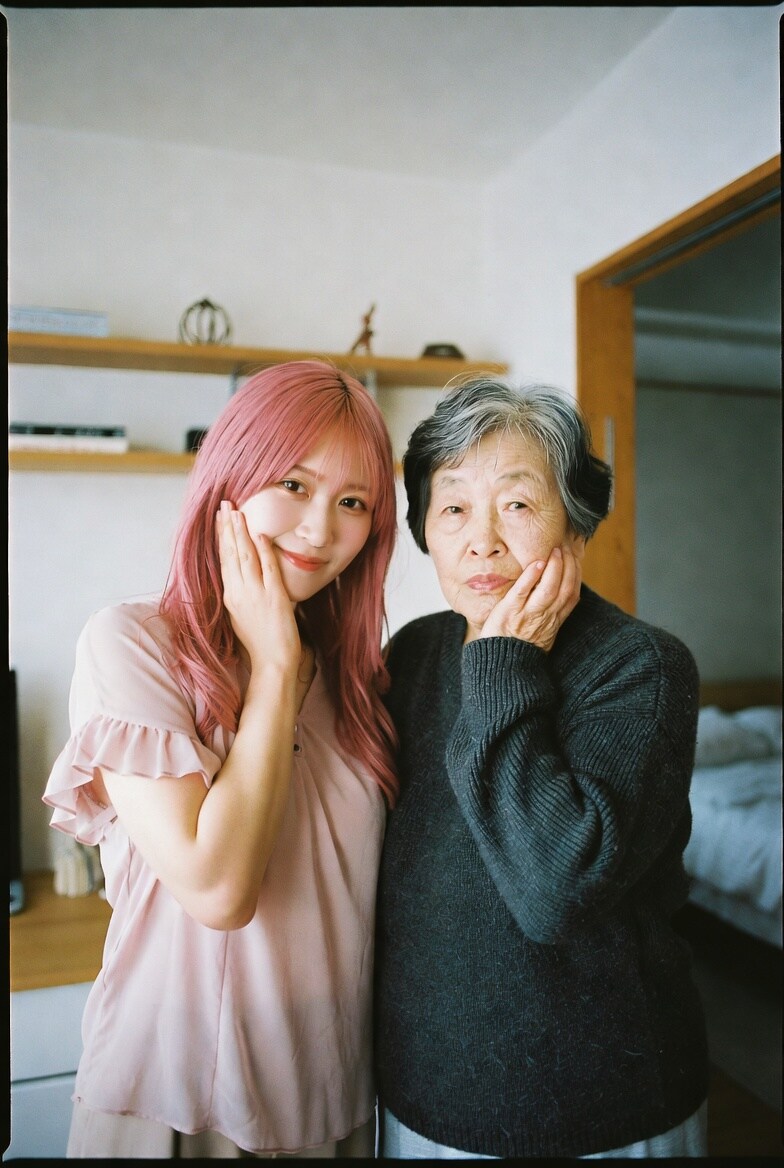 仲良し婆孫