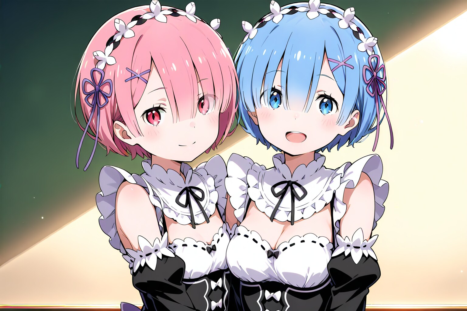 ラムレム | の人気AIイラスト・グラビア