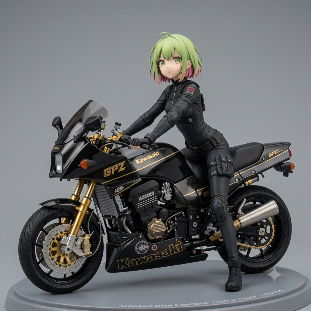川崎ちゃん＋黒Ninjaをフィギュア化