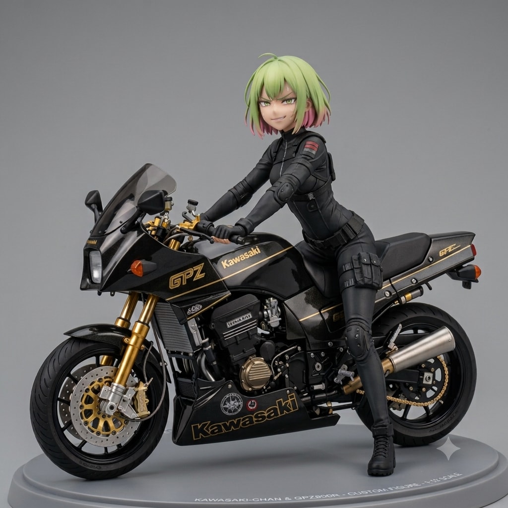 川崎ちゃん＋黒Ninjaをフィギュア化