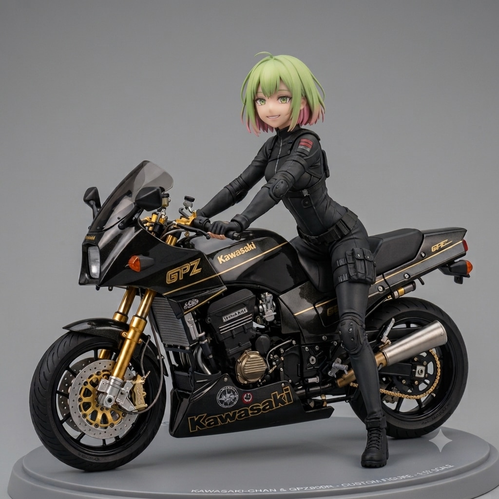 川崎ちゃん＋黒Ninjaをフィギュア化