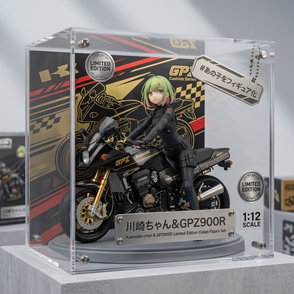 川崎ちゃん＋黒Ninjaをフィギュア化