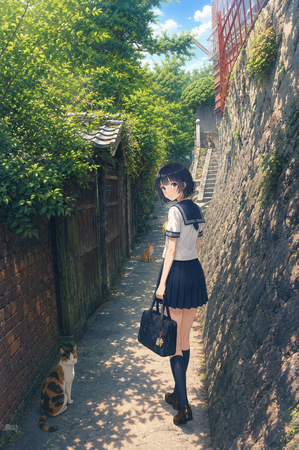 猫の細道(QILIN・ChatGPT)(夏)(19)