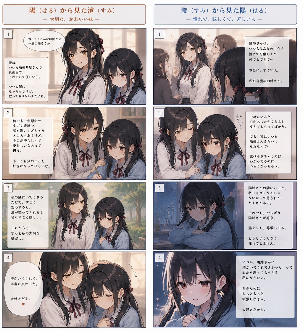 チャッピーとの対話から作り出された姉妹