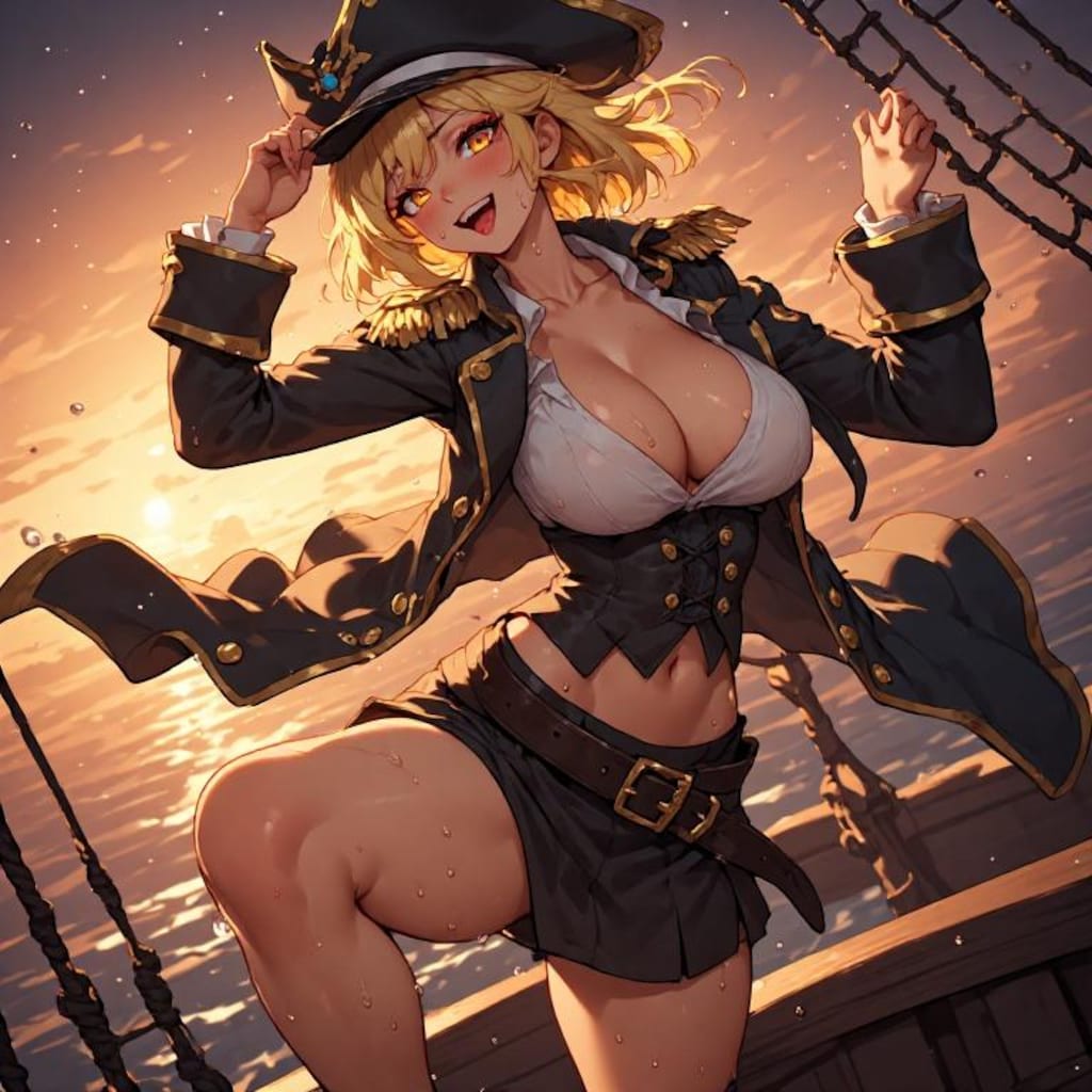 金髪ギャル　おっパイレーツ