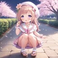 夜桜ロリ 4枚目