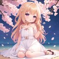 夜桜ロリ 3枚目