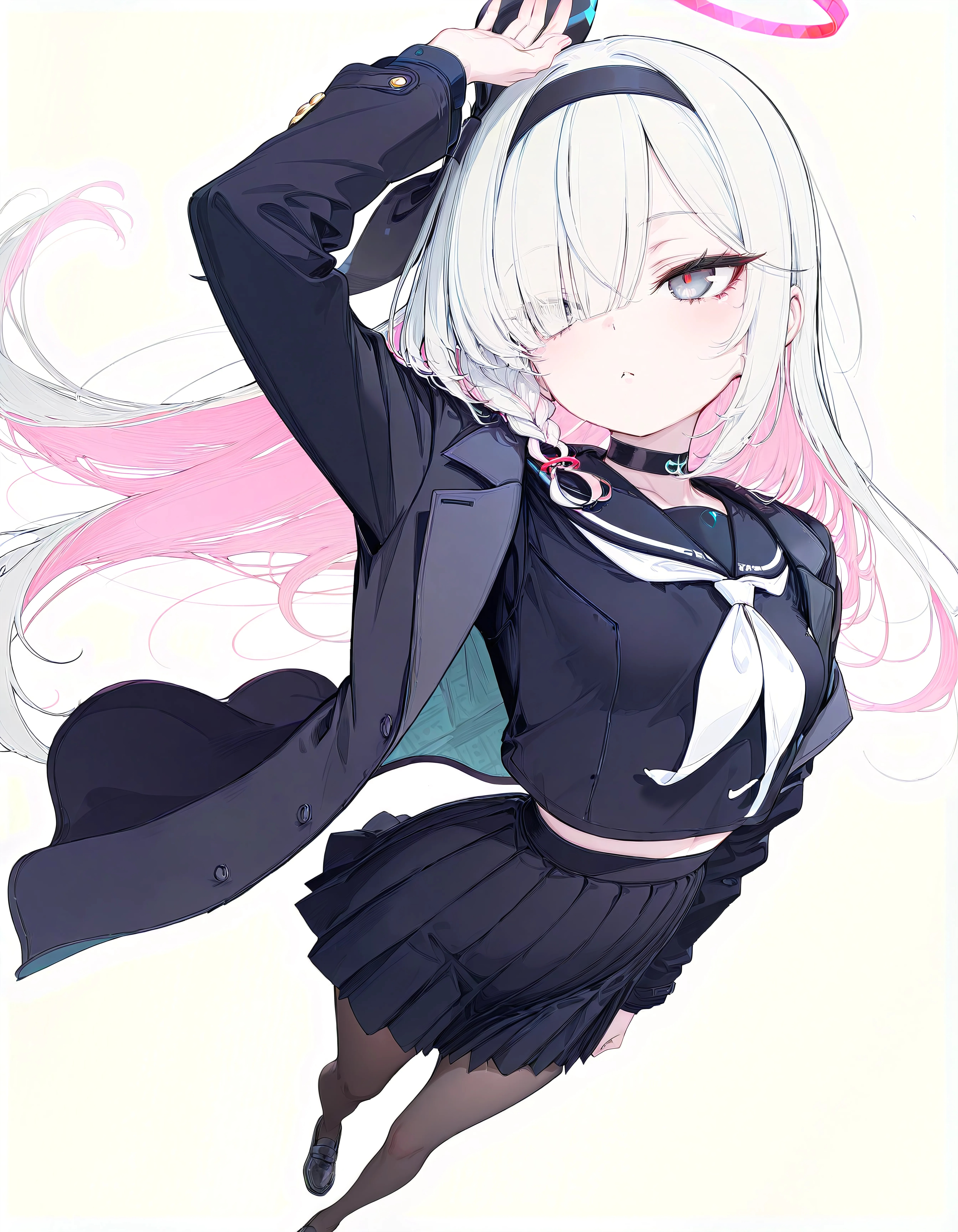 White Hair Discipline | の人気AIイラスト・グラビア