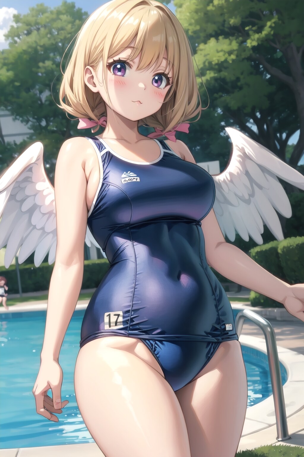 スクール水着天使