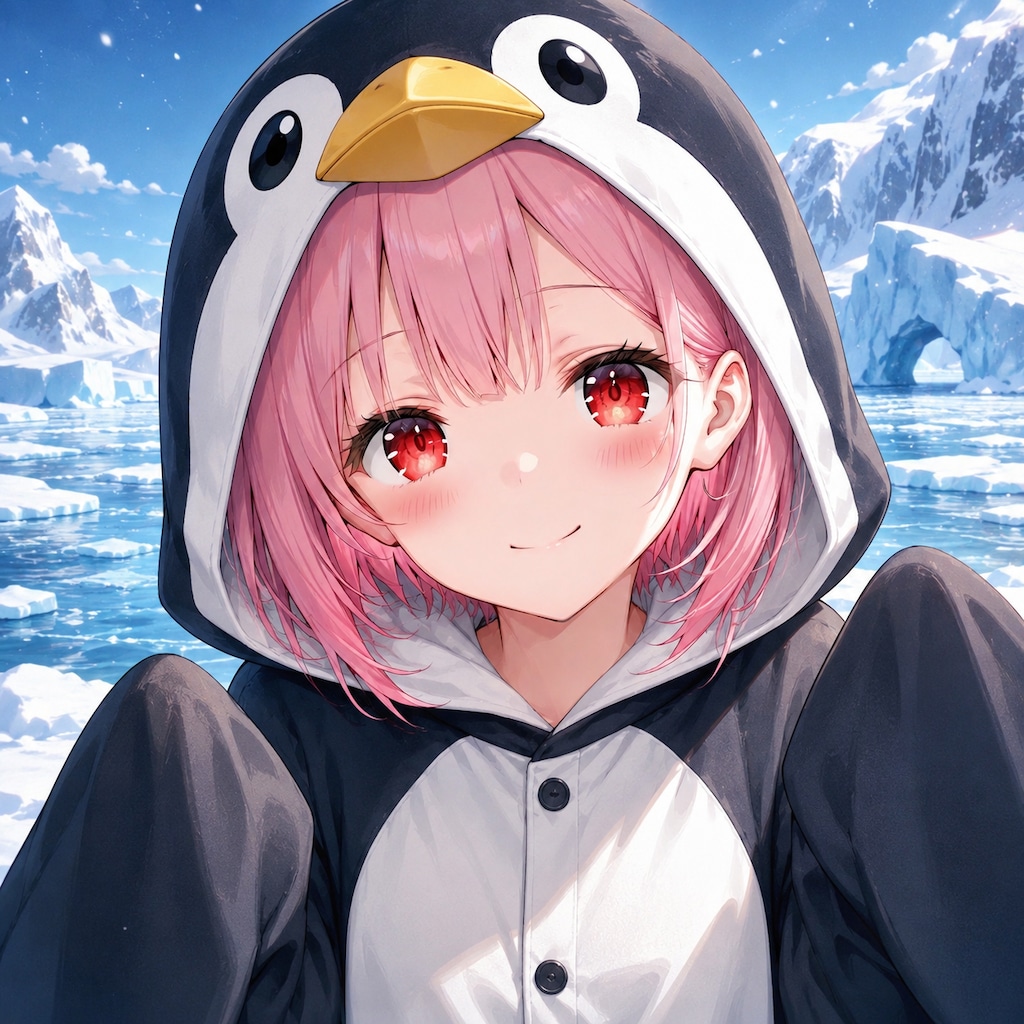 ペンギンになったひーちゃん