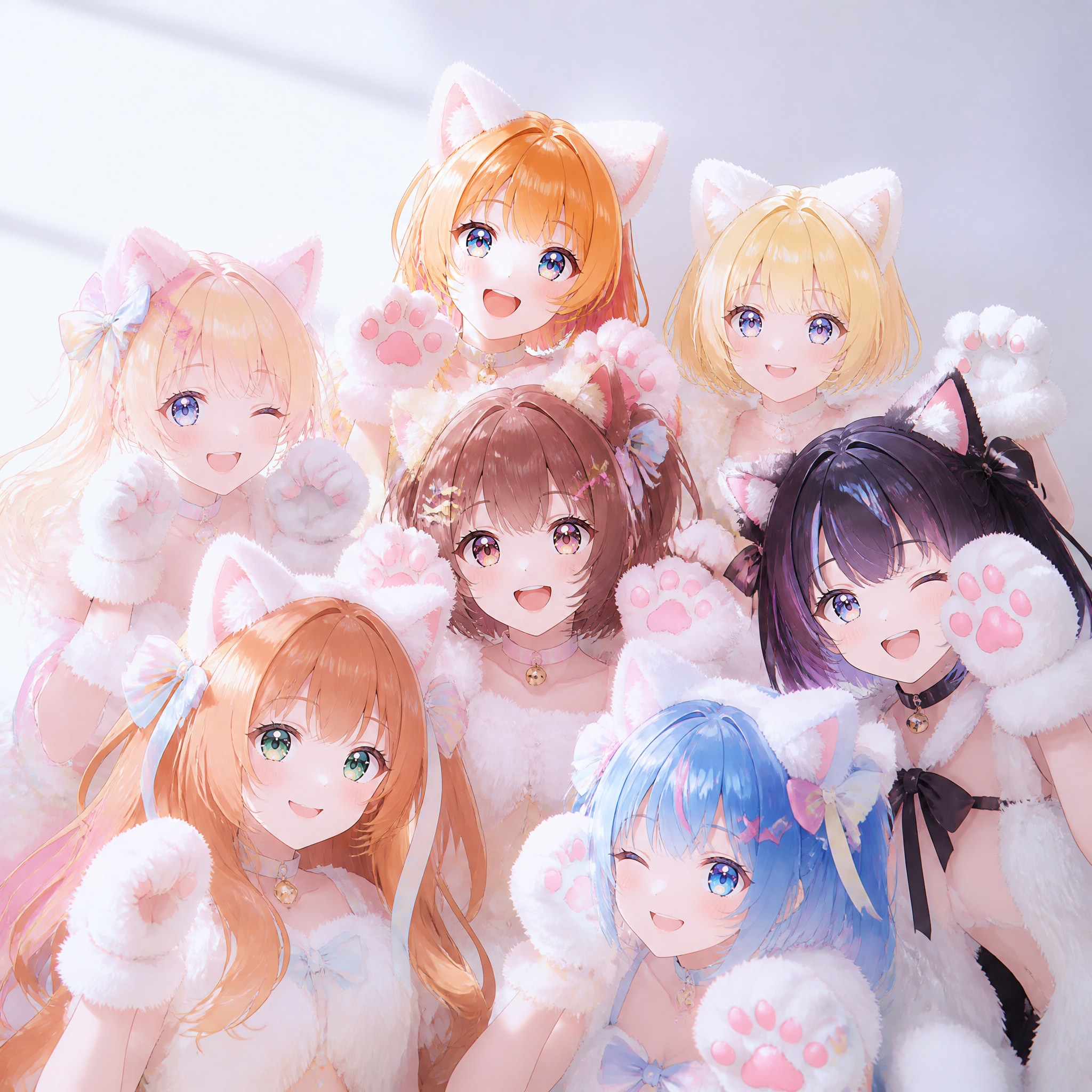 猫耳祭り（２）3時のアイドル　GPTimages2.0 | の人気AIイラスト・グラビア