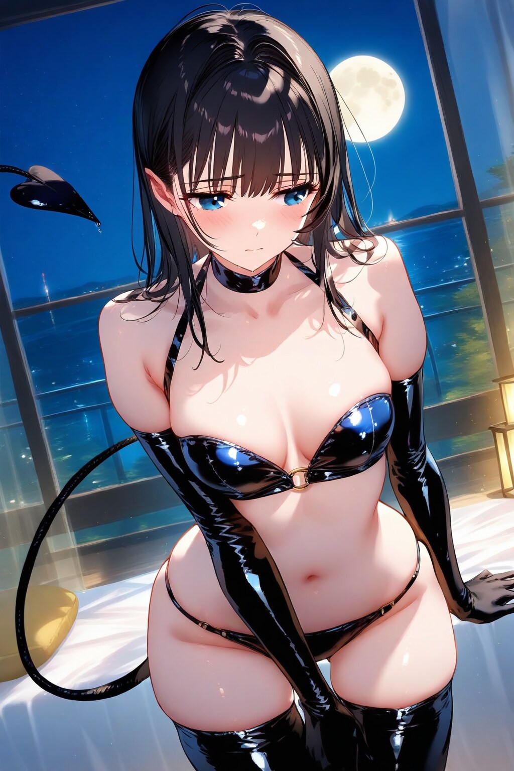サキュバス衣装の葵さん改