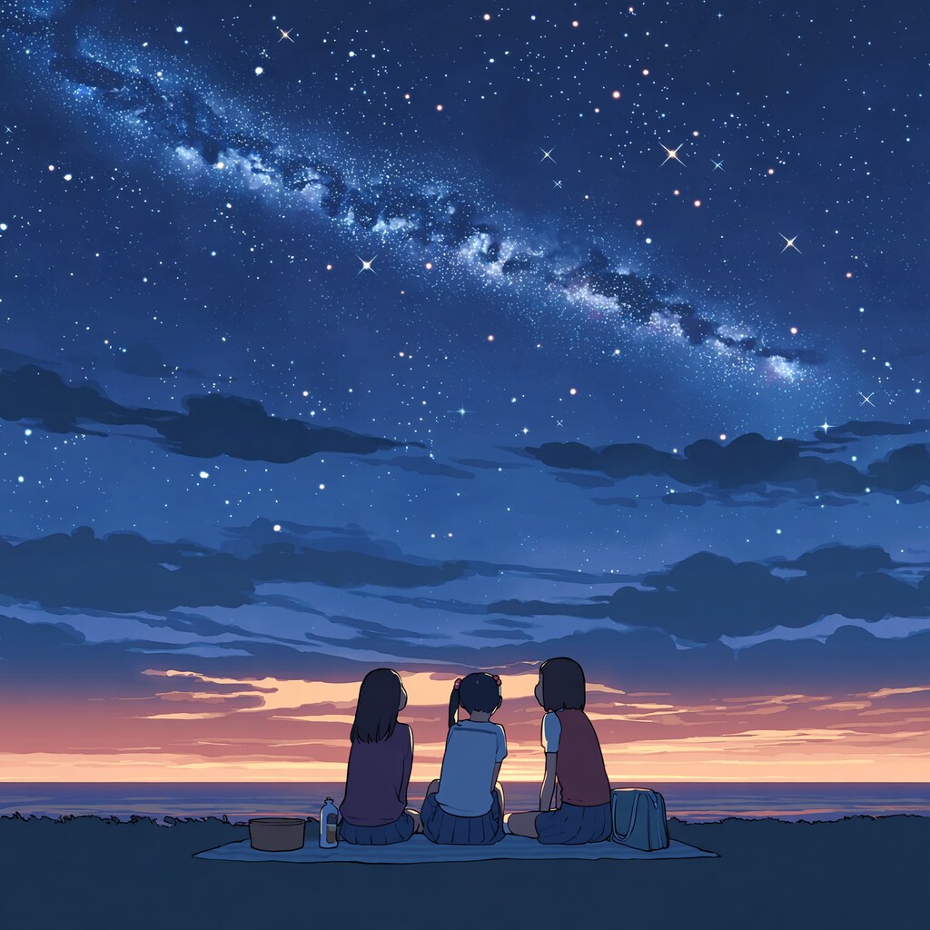 星空が綺麗だね