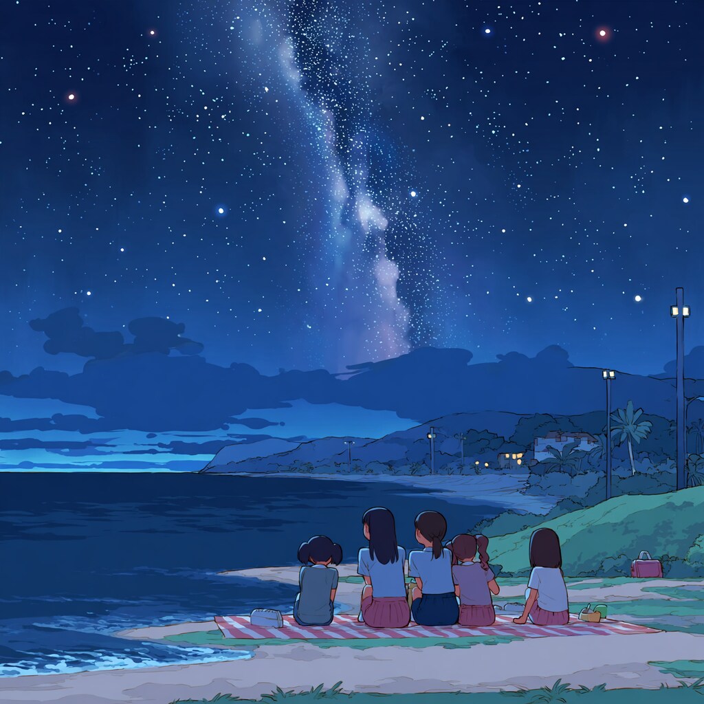 星空が綺麗だね