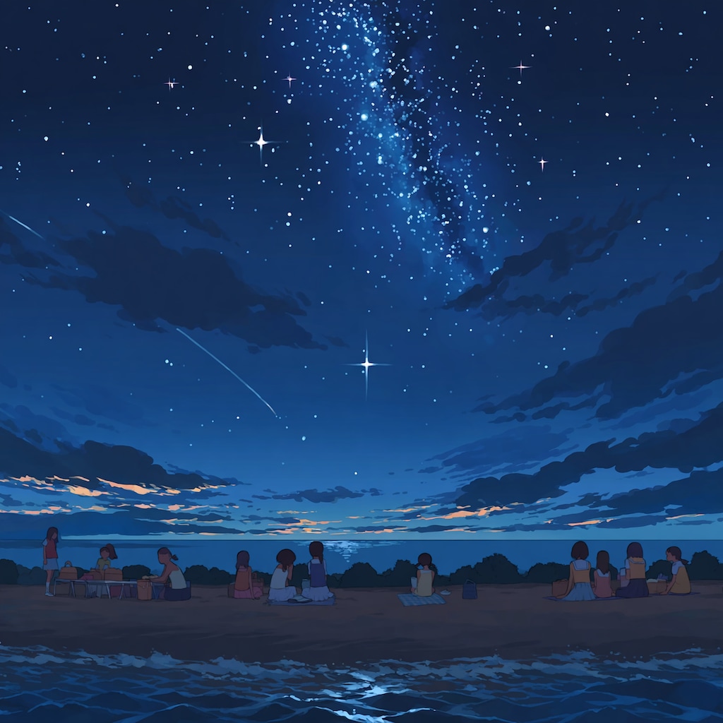 星空が綺麗だね