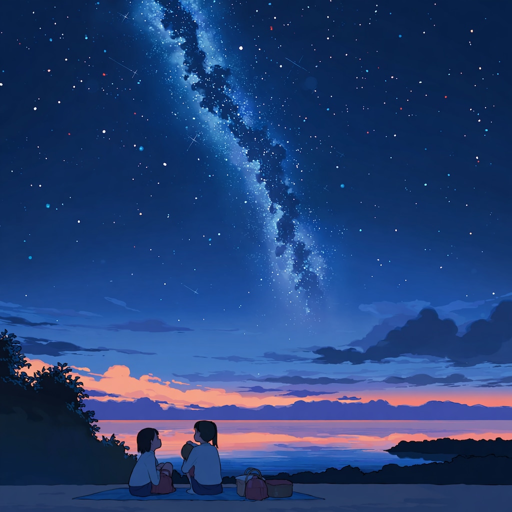 星空が綺麗だね