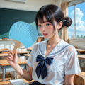 暑いね 2枚目