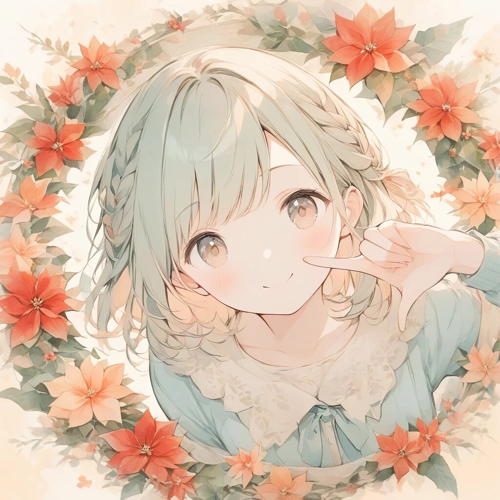 今日も「指フレーム」に挑戦