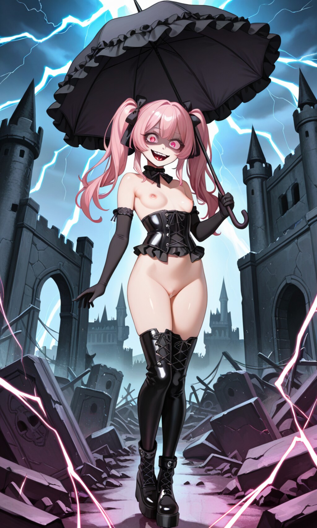 あたしの雷撃ちゃんが一緒に遊びたいんだって