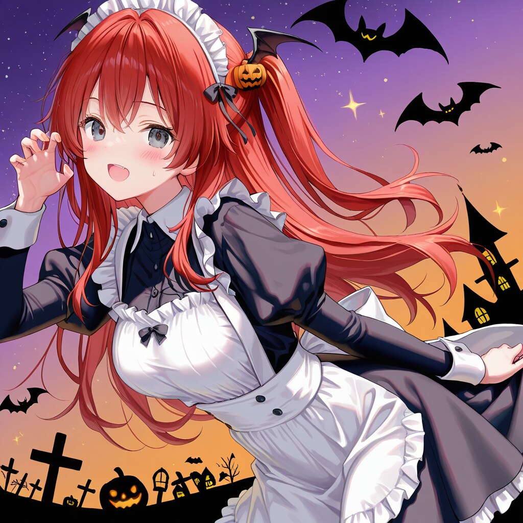 ご主人様、ハッピーハロウィンですよぉ〜！