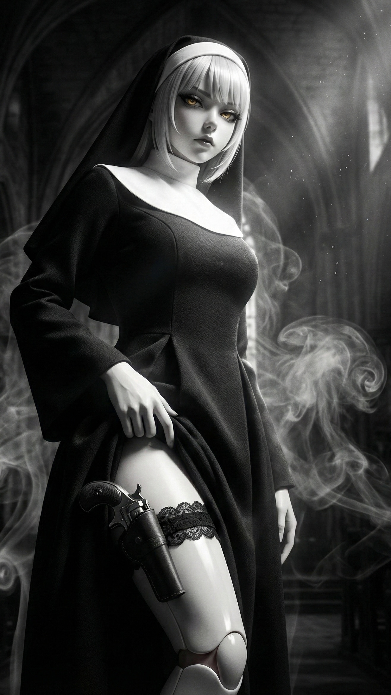 ノワールの秘跡 / The Noir Sacrament | の人気AIイラスト・グラビア