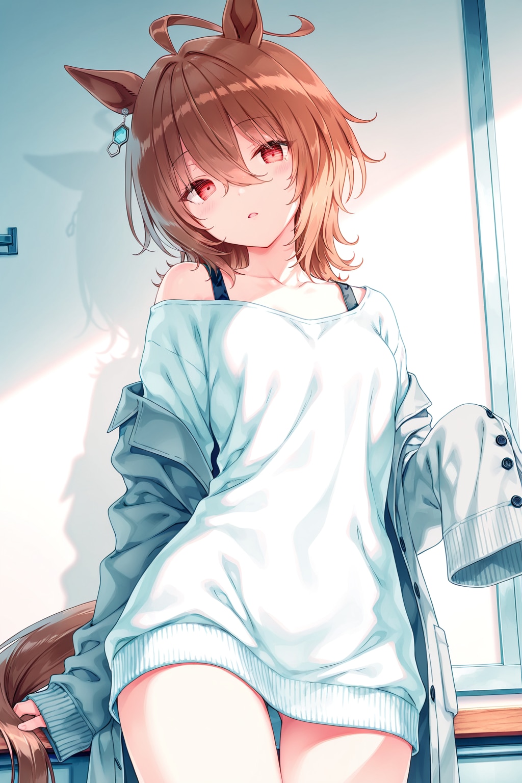 光の差す窓辺で | の人気AIイラスト・グラビア