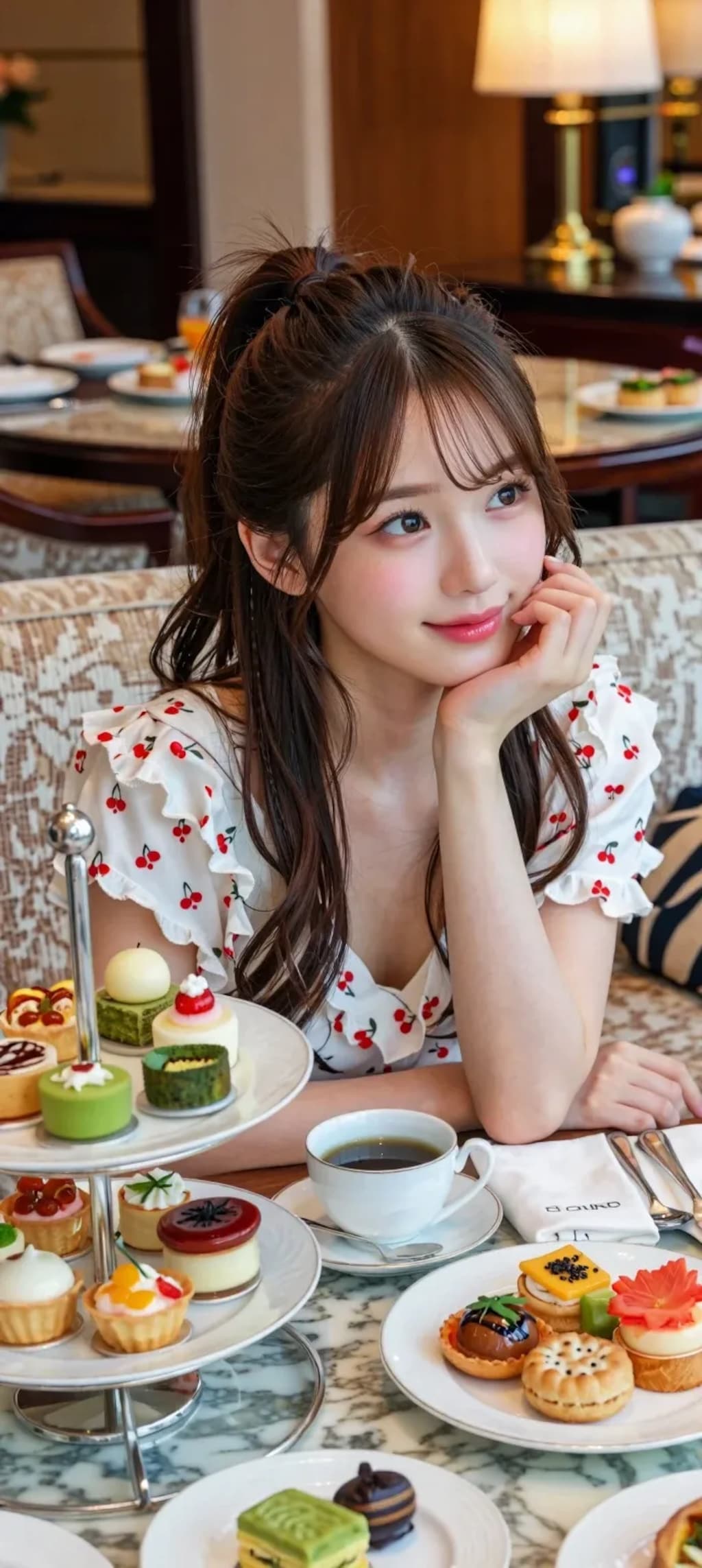 がんばった午後のご褒美