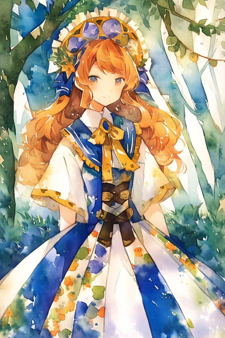 水彩風 | の人気AIイラスト・グラビア