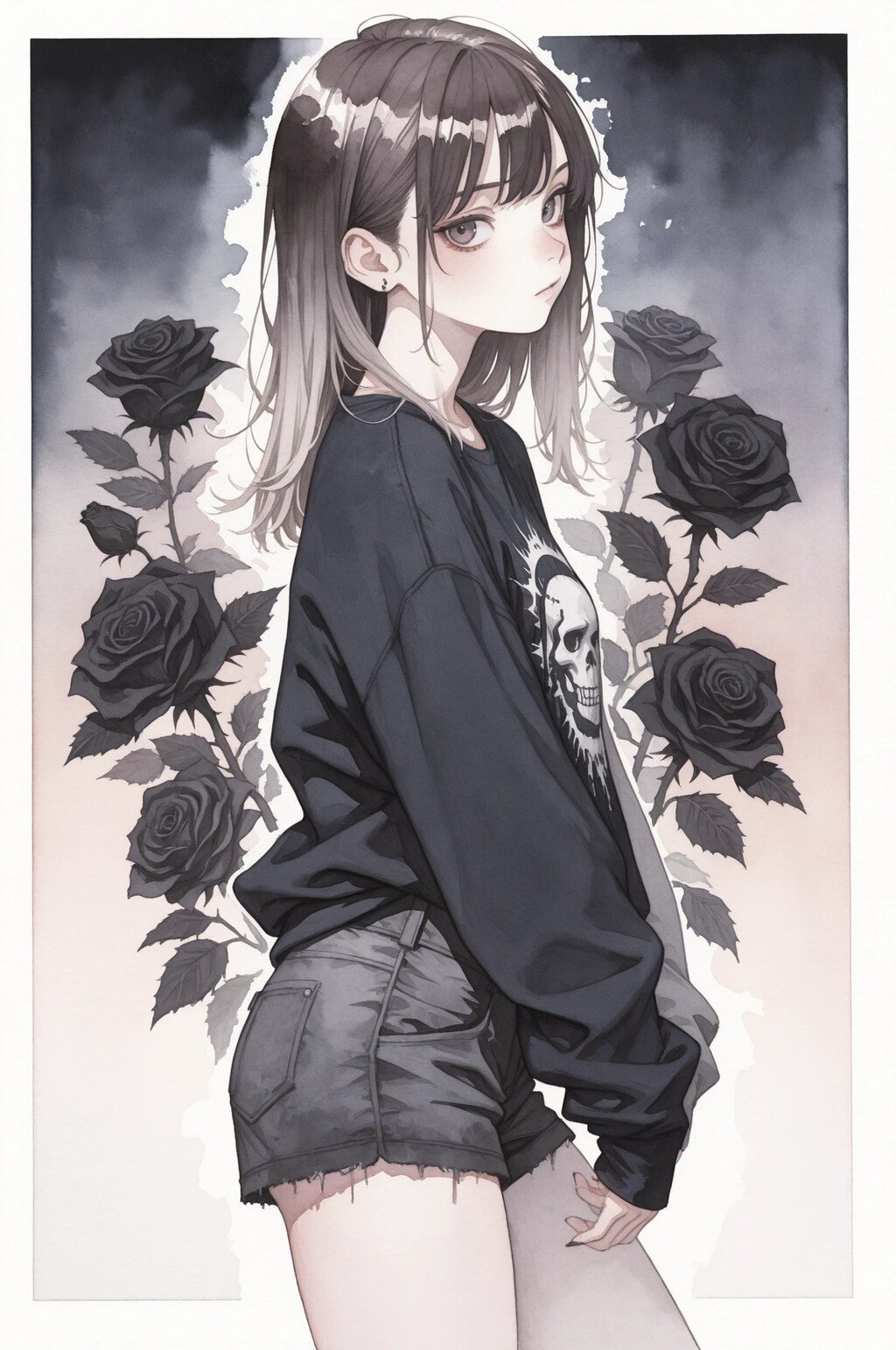 黒イ薔薇