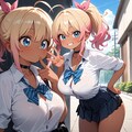 褐色ポニテギャルちゃん 4枚目