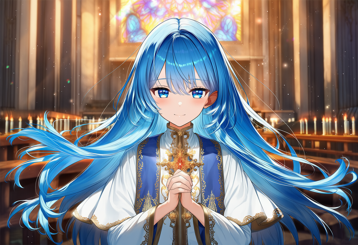 神官少女の日常 | の人気AIイラスト・グラビア