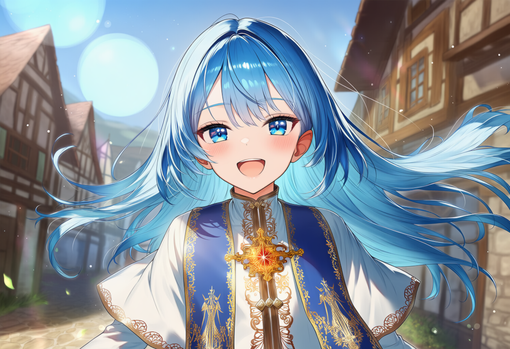 神官少女の日常