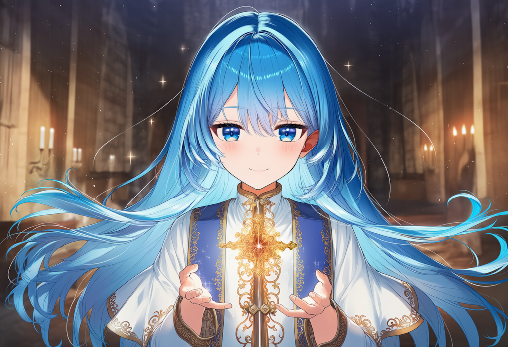 神官少女の日常