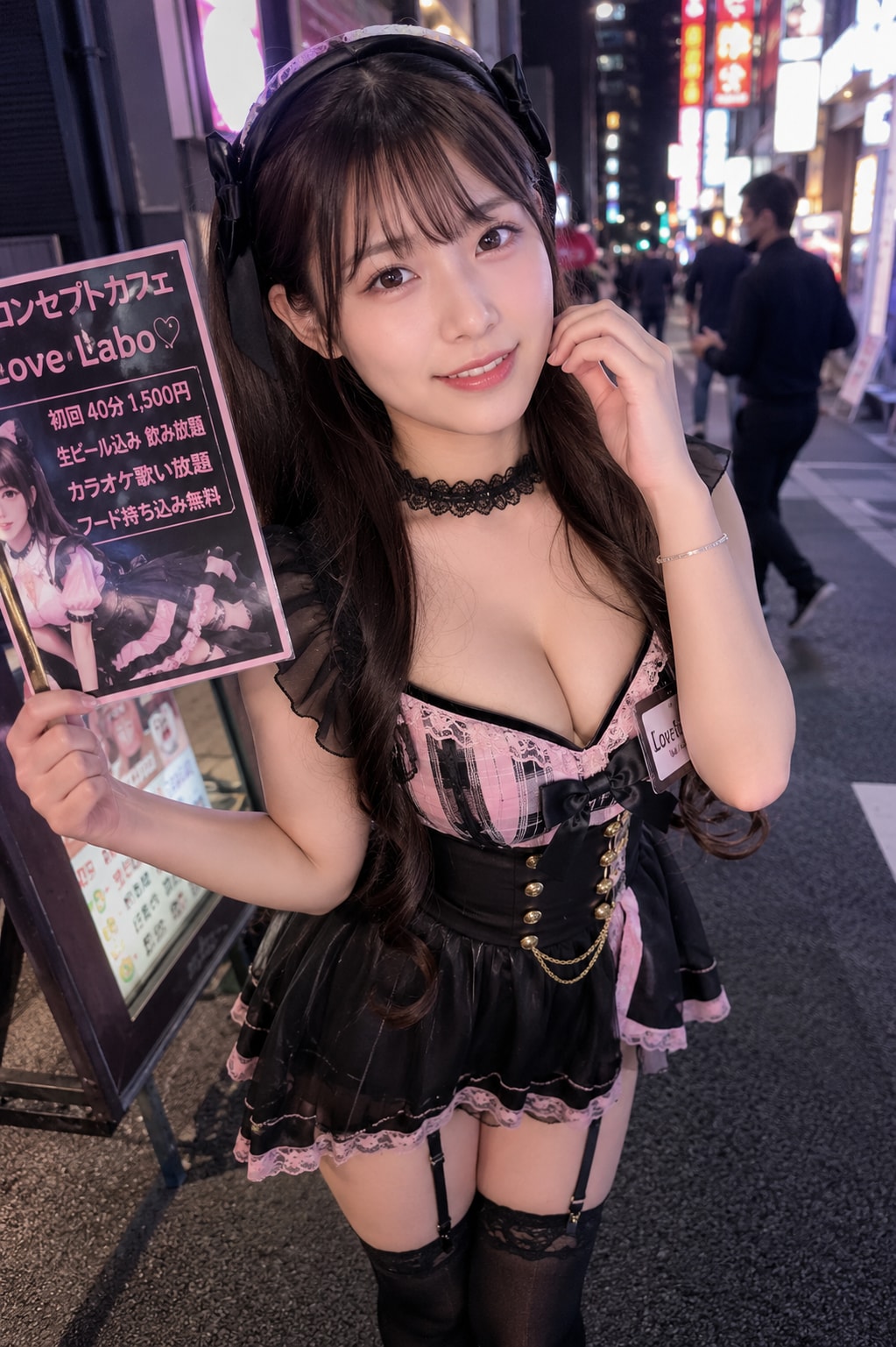 コンカフェ嬢のお誘い