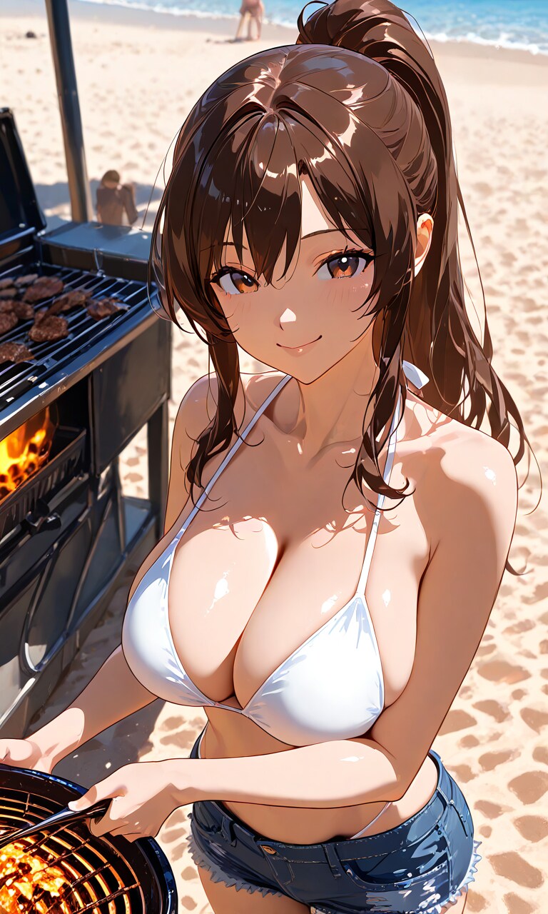 「もうすぐ焼けるよ～」