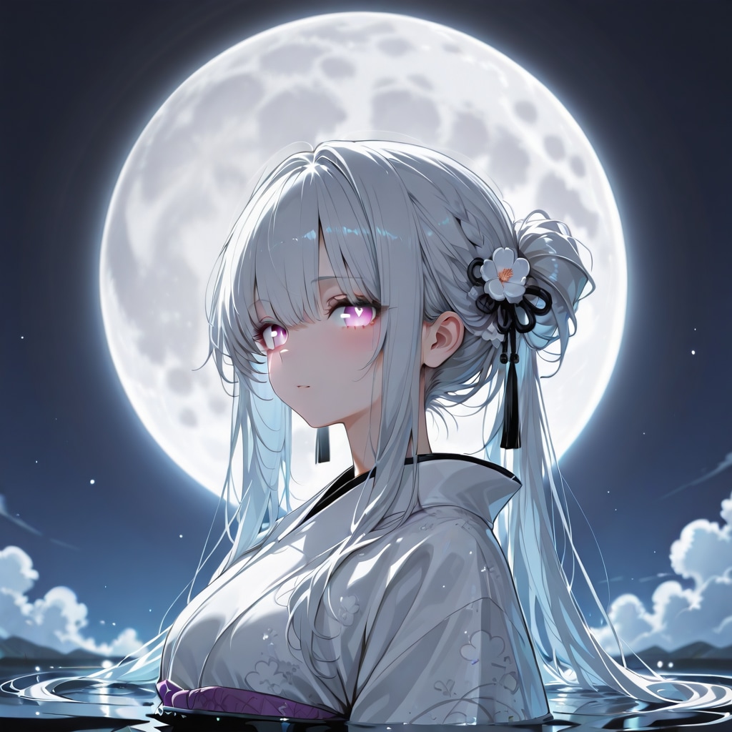 月の夜