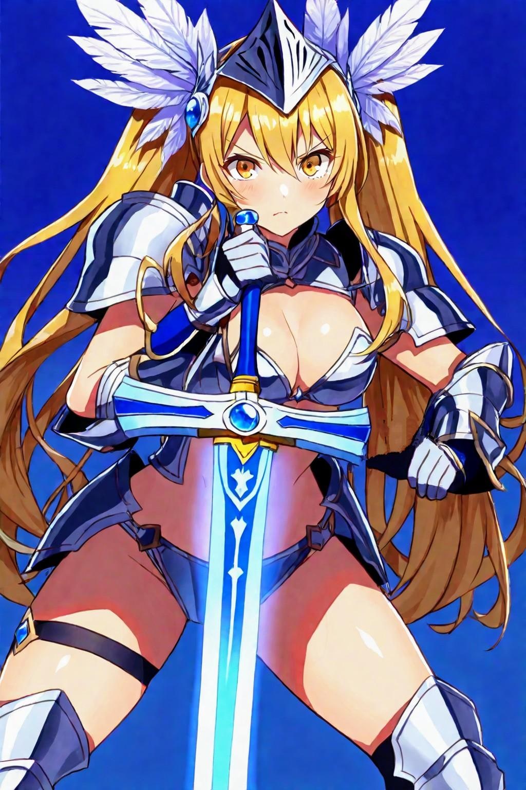 正義の鉄槌下す、ビキニアーマーお姉やん