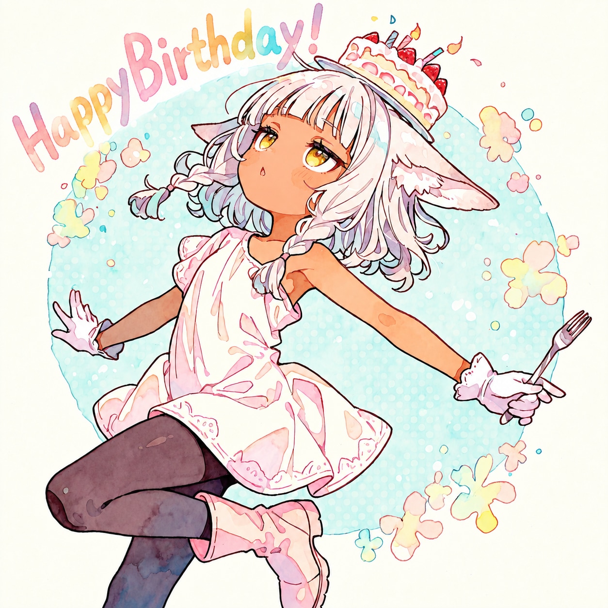 ひなたちゃん誕生日FA | の人気AIイラスト・グラビア