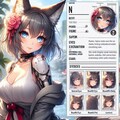 設定画🐺ロボット娘 9枚目
