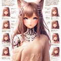 設定画🐺ロボット娘 8枚目