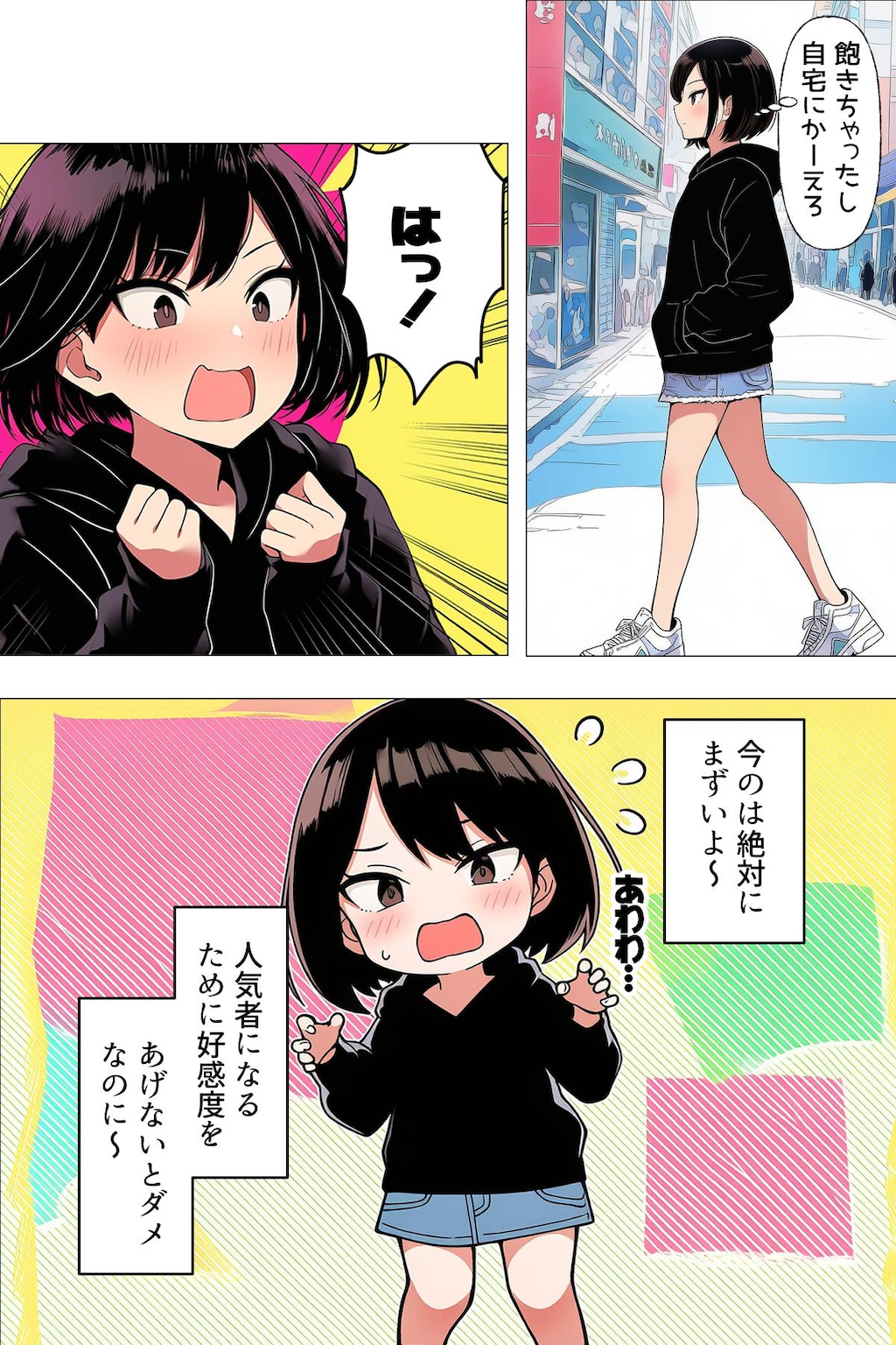 【短編漫画】生息さんの好感度2