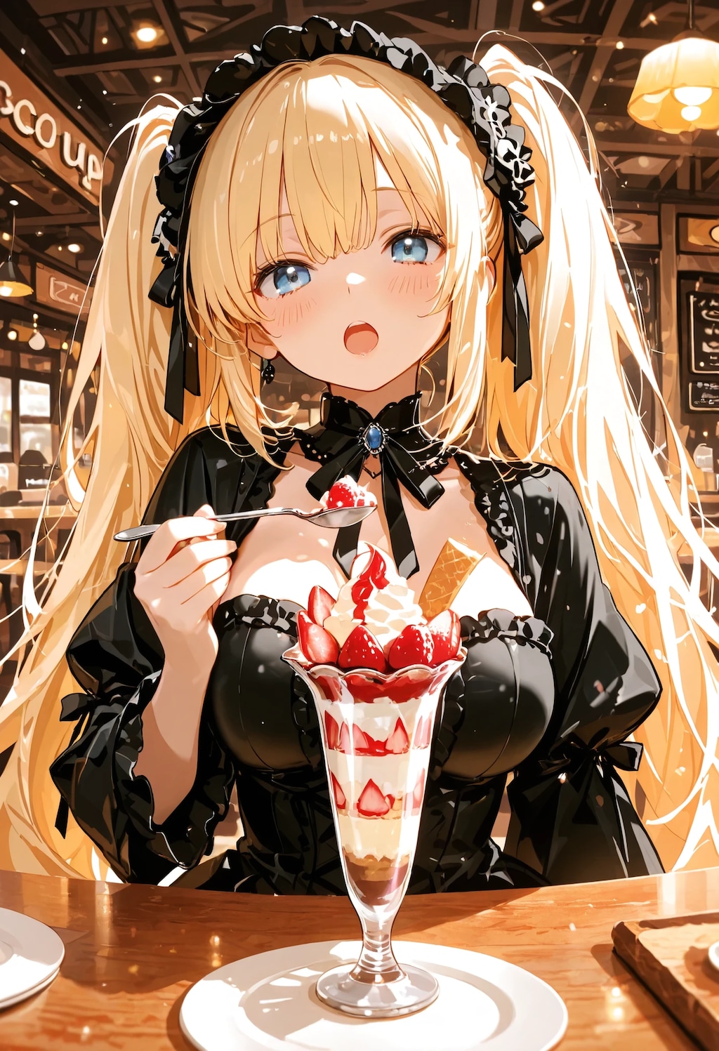 いちごパフェ💕