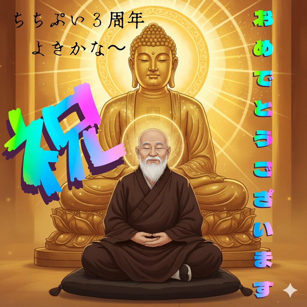 【ちちぷい3周年】記念画