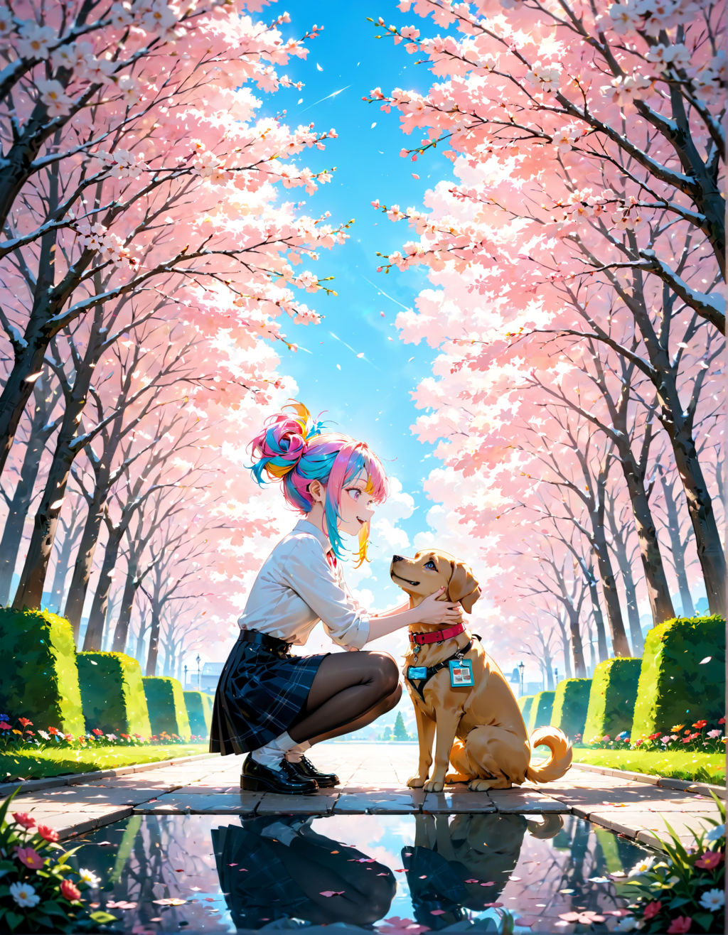 今日は国際盲導犬の日。派手髪の日　その４