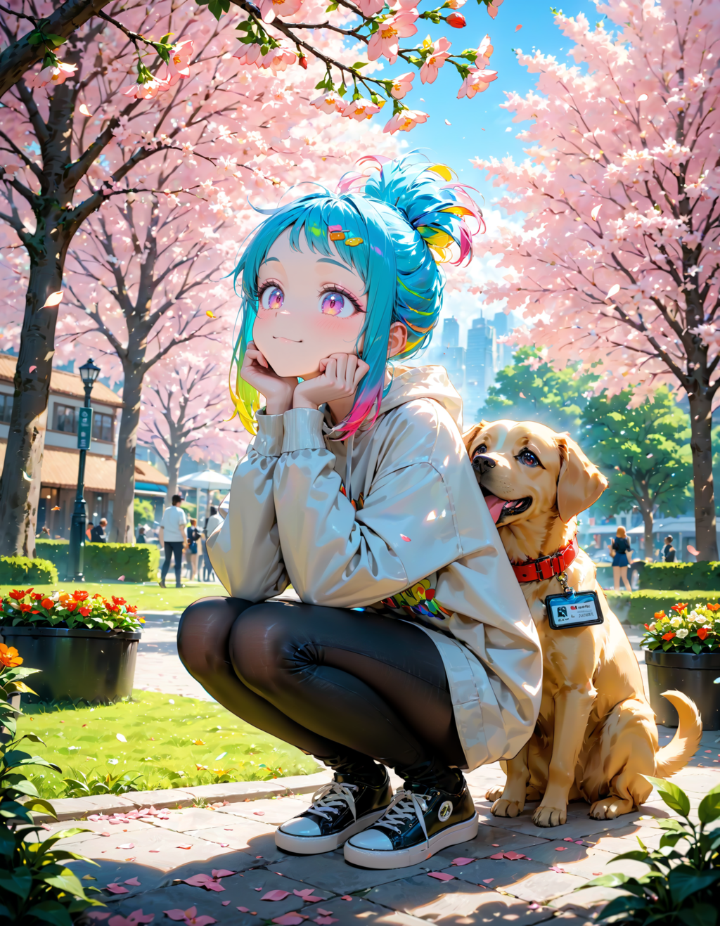 今日は国際盲導犬の日。派手髪の日　その４