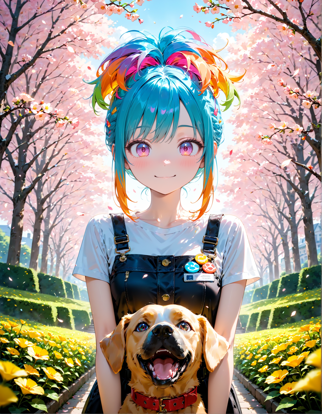 今日は国際盲導犬の日。派手髪の日　その４