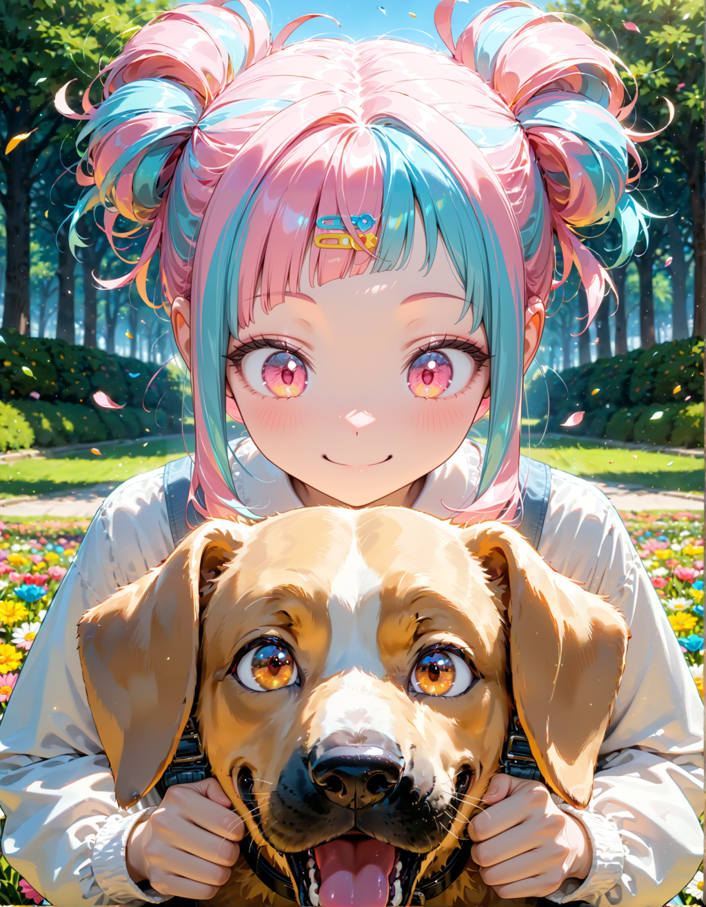 今日は国際盲導犬の日。派手髪の日　その４