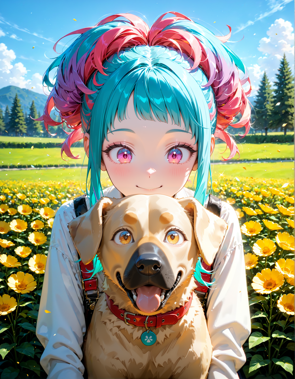 今日は国際盲導犬の日。派手髪の日　その４