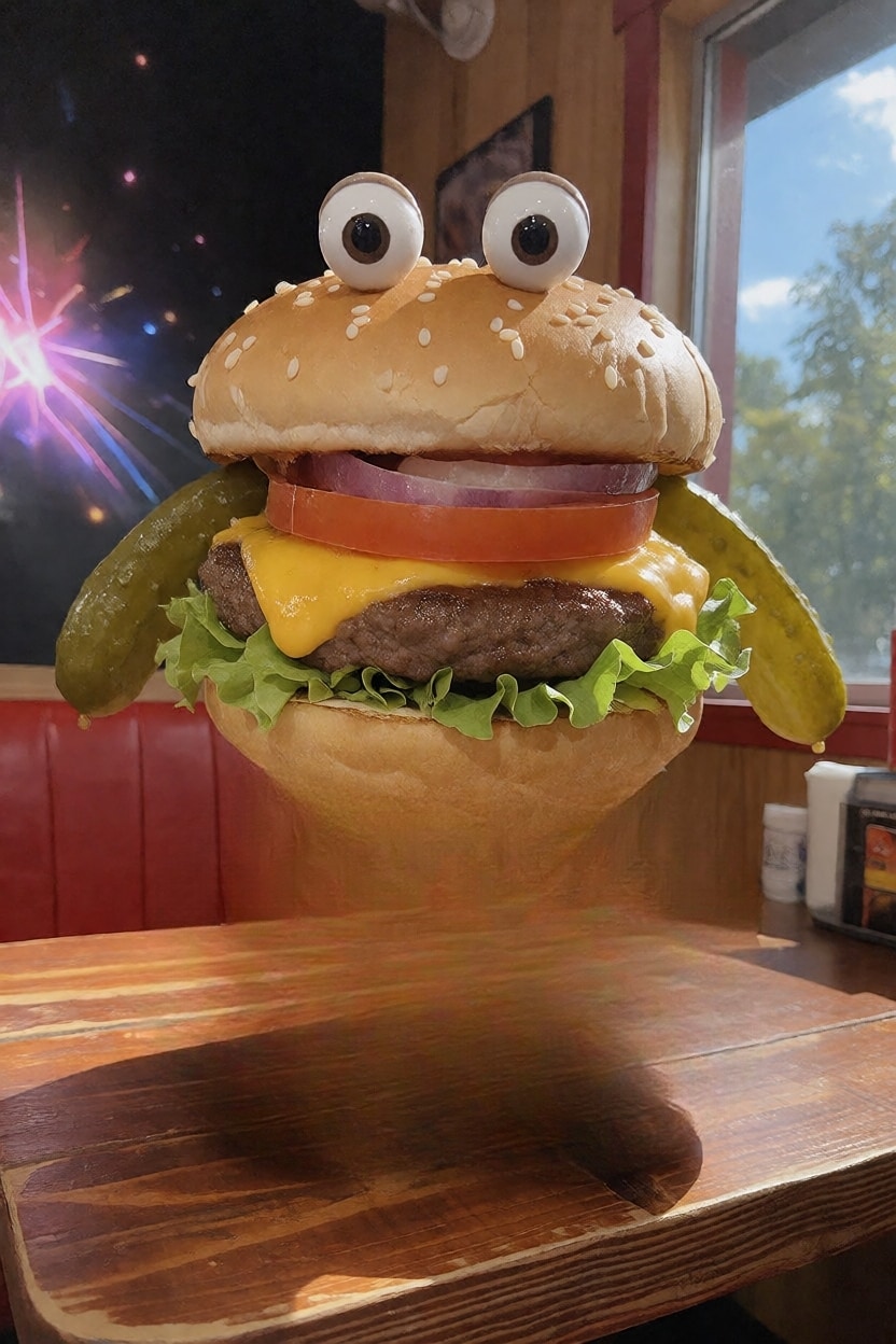 バーガージャーンプ！
